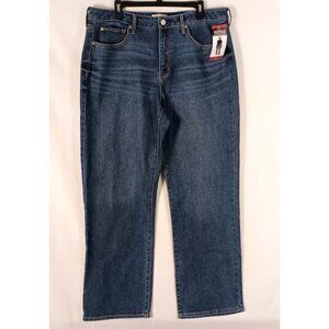 Edited by Remi Bader High Rise Loose Straight Jeans Womens 14 NWT